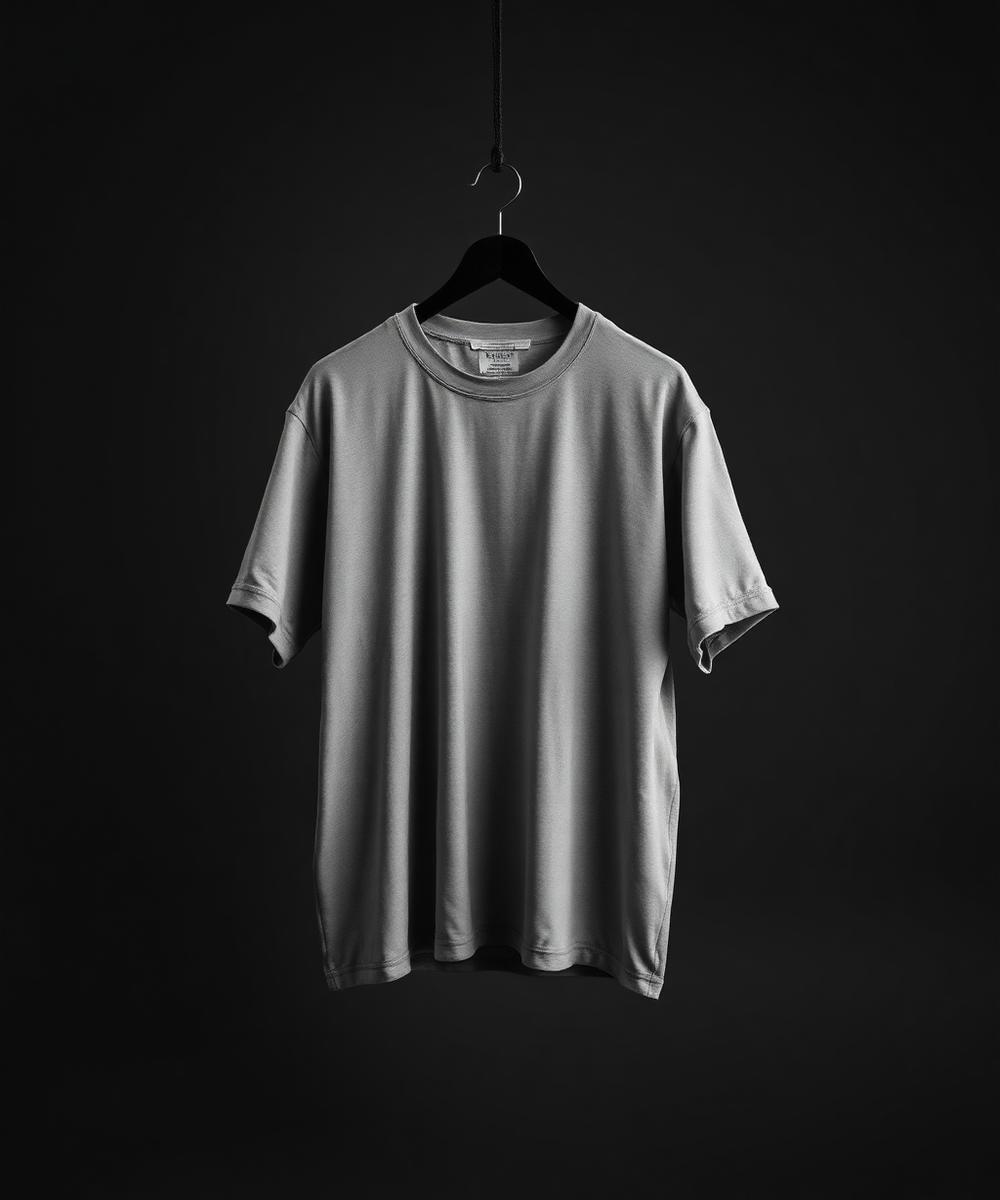Graues Oversize T-Shirt Concrete