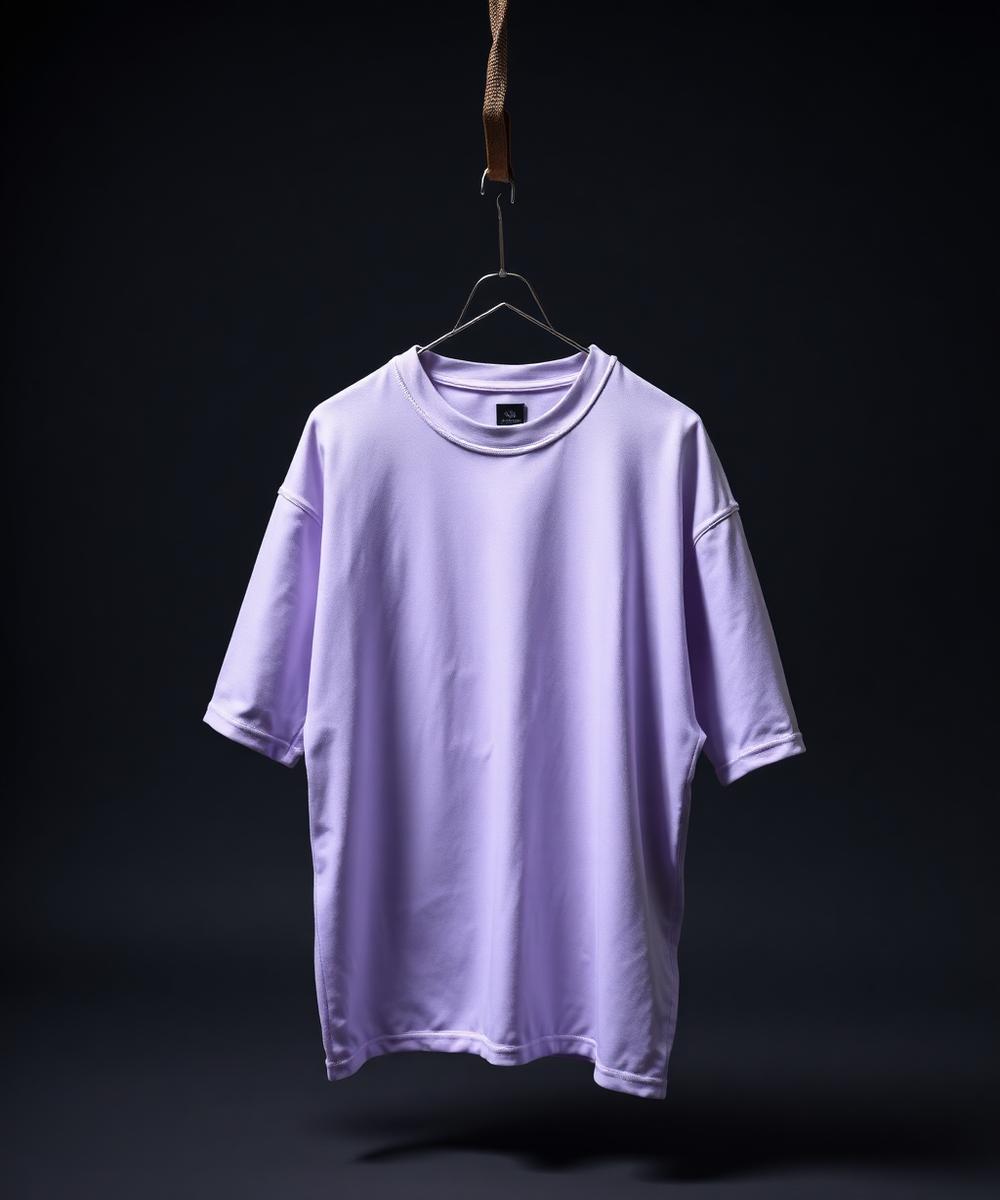 Lilac Oversize T-Shirt von SPREADBOBIE